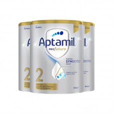 【新西兰直邮包邮】Aptamil 爱他美 白金版2段 900克x3罐/箱（6-12个月）【收件人身份证必须上传】【新疆、西藏、内蒙古、青海、宁夏、海南、甘肃，需加收运费】